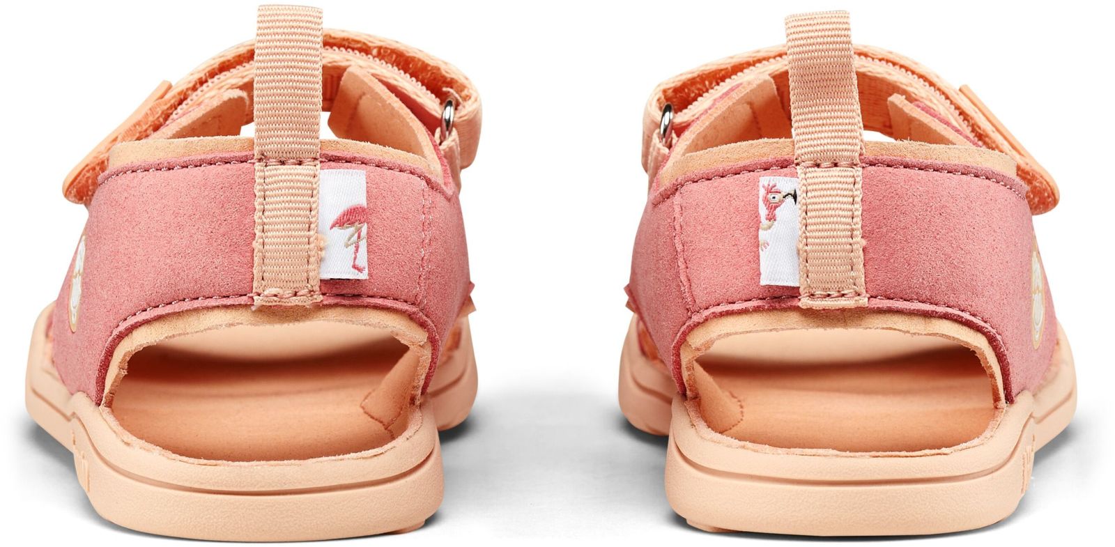 Dětské barefoot sandály Affenzahn Sandal Vegan Airy - Flamingo